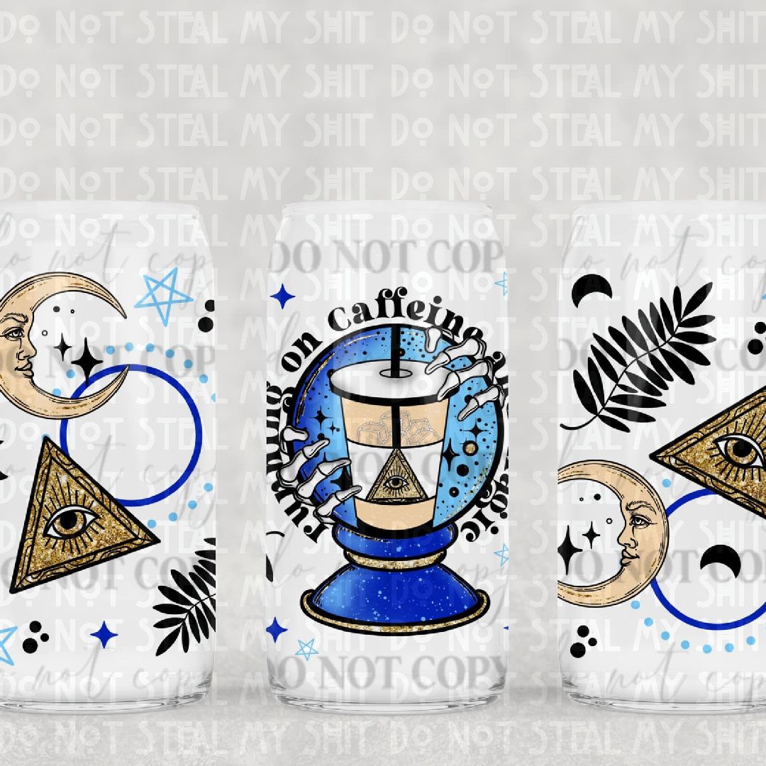 Caffeine and Magic Glass Can