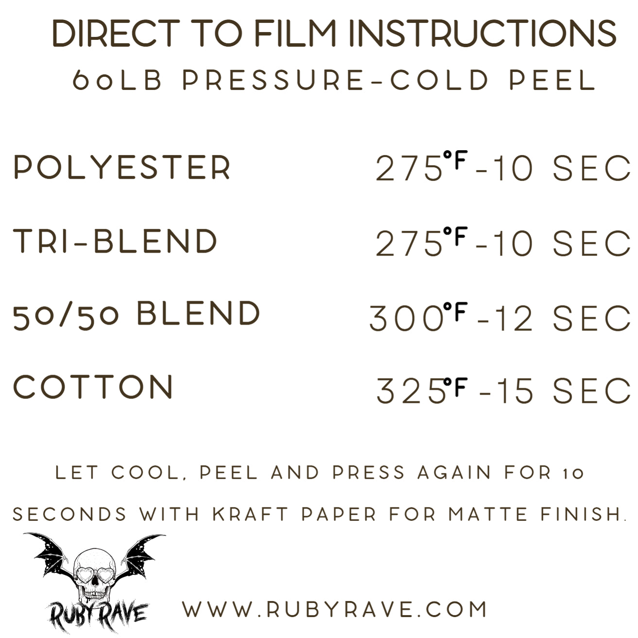 Gang Sheet Order