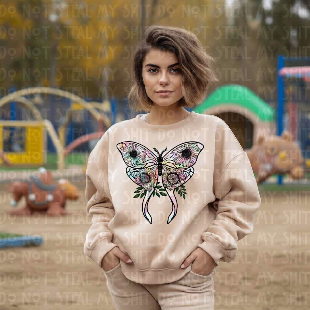 Floral Luna Moth