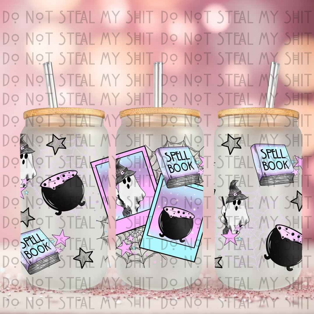Spellbook Glass Can