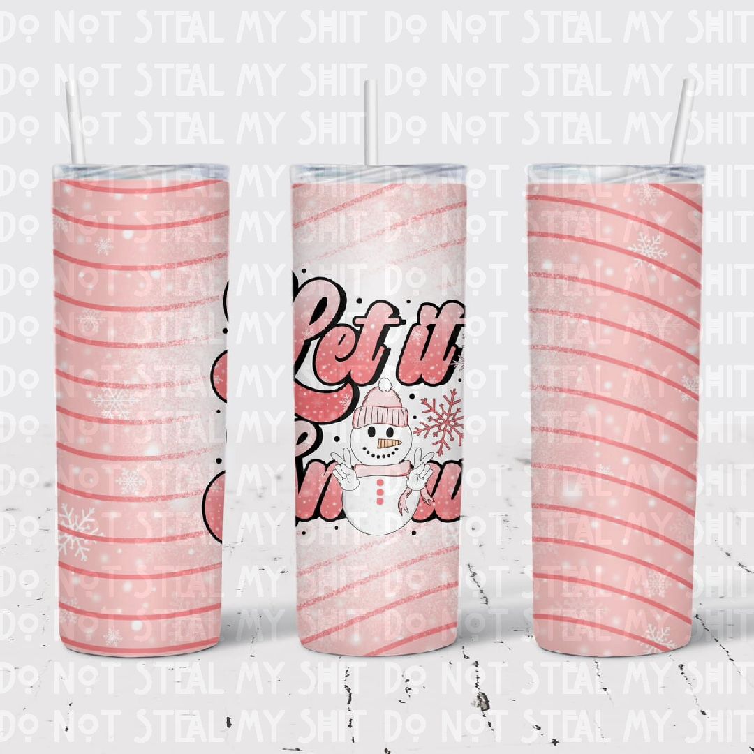 Let It Snow Tumbler