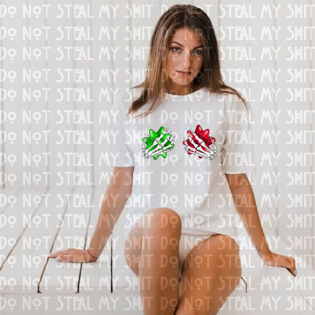 Christmas Present Boobs