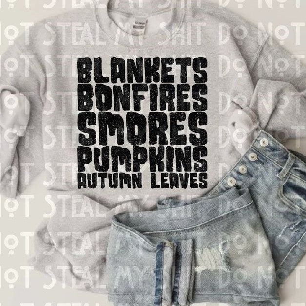 Blankets Bonfires Smores Ruby Rave