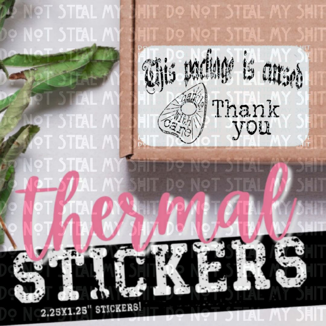 This Package is Cursed Labels