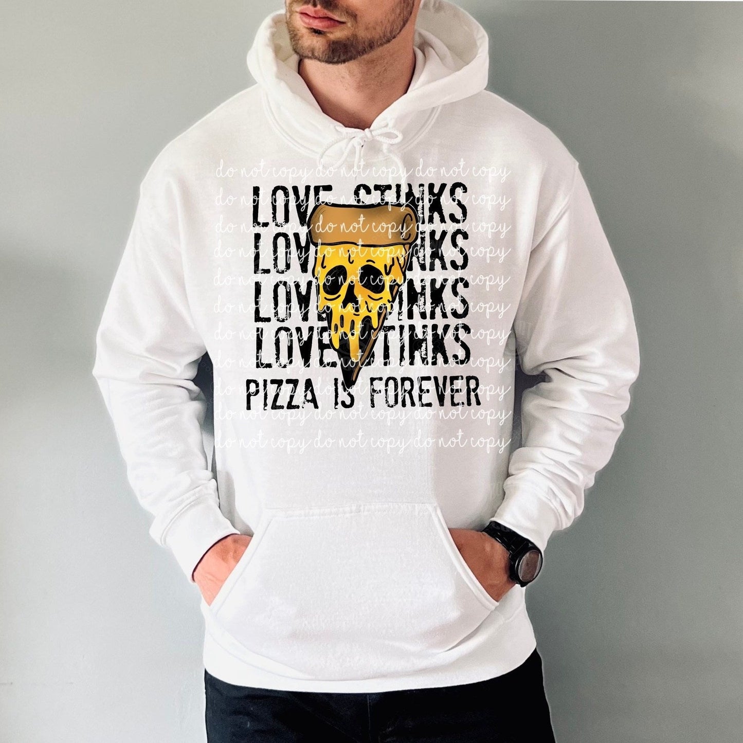 Love Stinks Pizza is Forever Ruby Rave