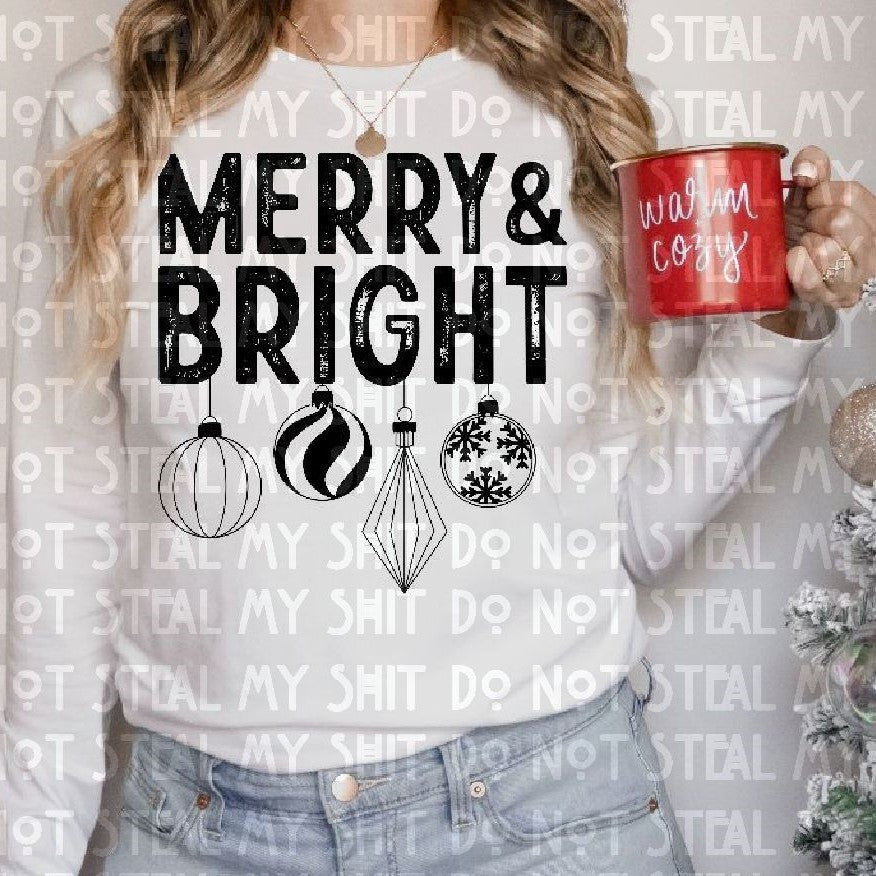 Merry and Bright Ornaments Ruby Rave
