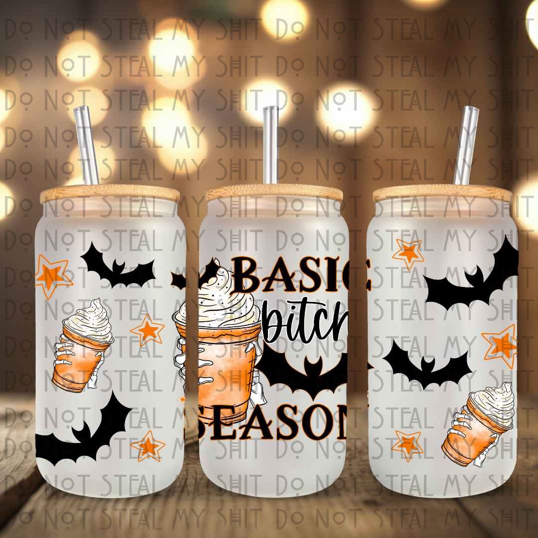 Basic Bitch Season Glass Can