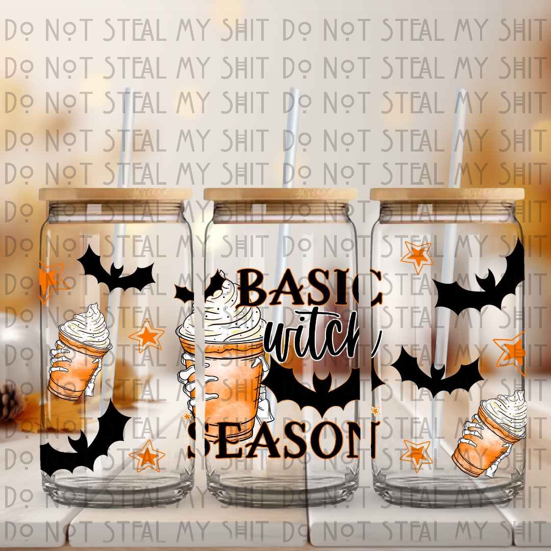 Basic Witch Season Glass Can