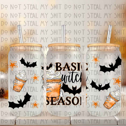 Basic Witch Season Glass Can