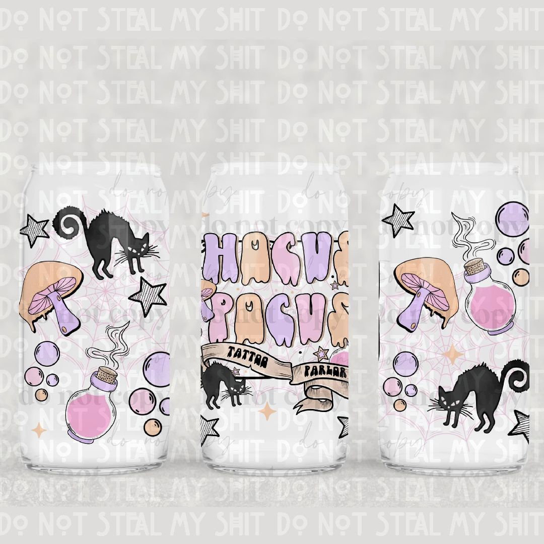 HP Doodles Glass Can