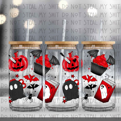 Creepy Goodness Glass Can