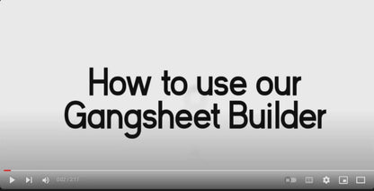 Gang Sheet Order