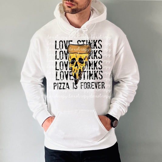 Love Stinks Pizza is Forever Ruby Rave