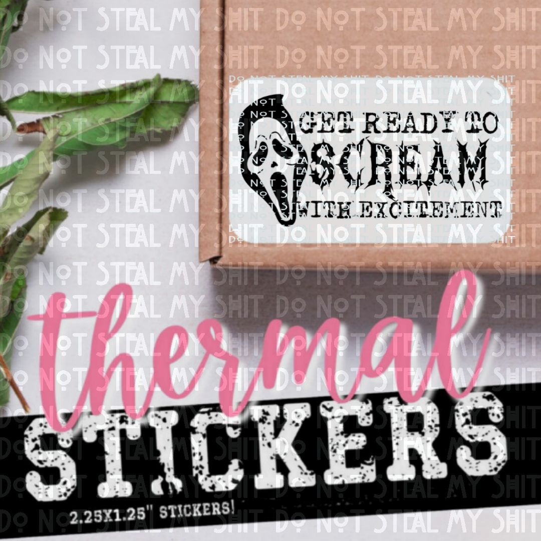 Get Ready to Scream Labels